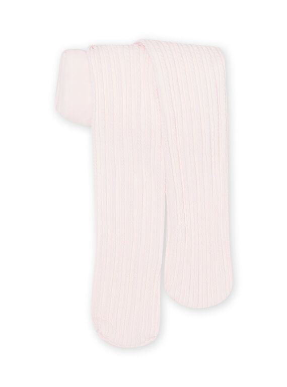Collants rosa-pastilha bebé menina NYIESCOL7 / 22SI0986COLD310