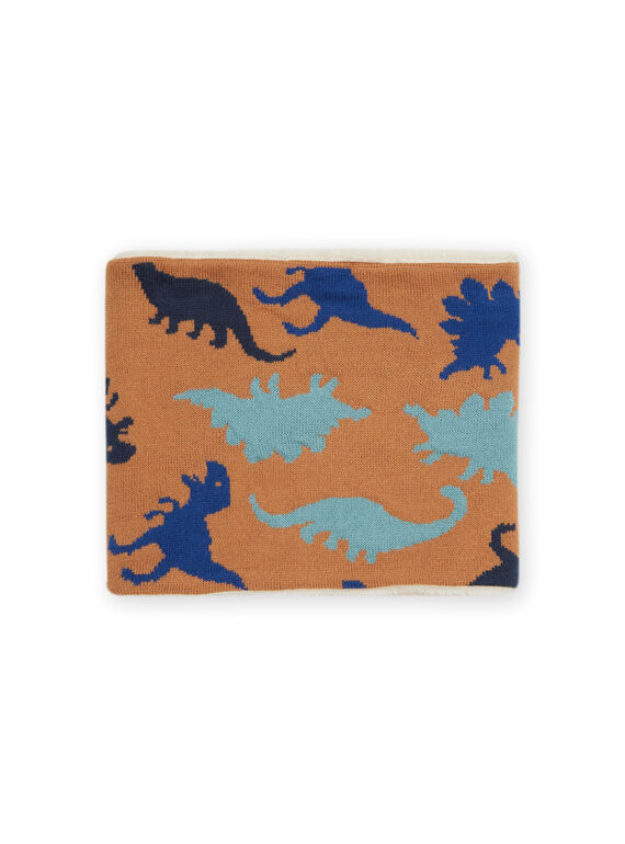 Gola de jacquard dinossauros PYOGROSNO5 / 22WI02G3SNOI814