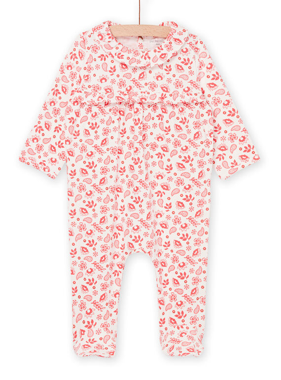 Babygro com estampado de flores REFIGREAOP / 23SH13D3GRE001
