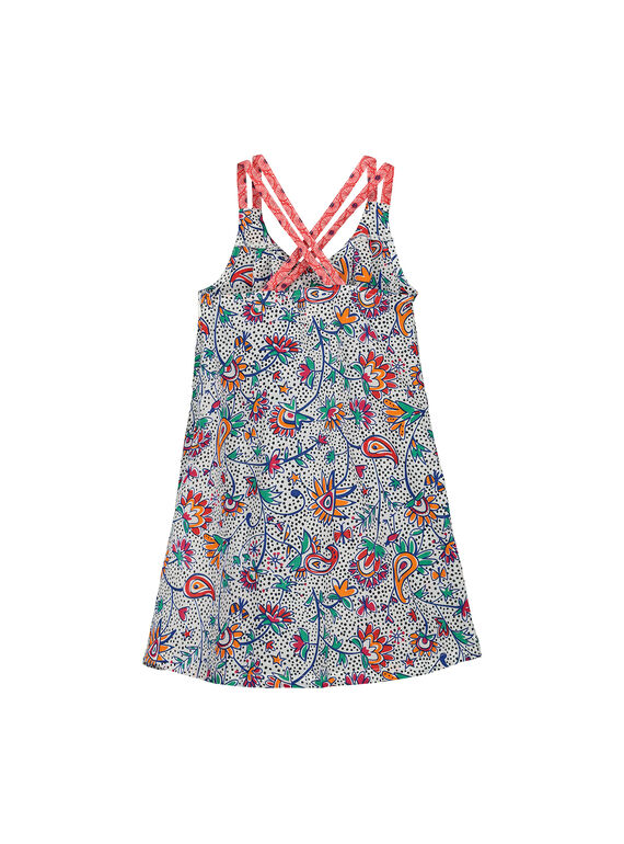 Vestido de alças menina FATOROB1 / 19S901L1ROB099