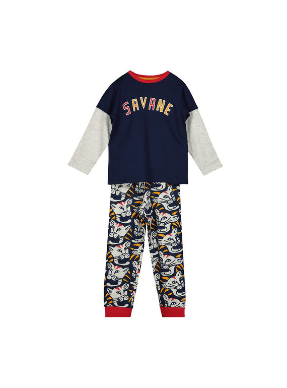 Pijama de algodão menino FEGOPYJTIG / 19SH129APYJ070