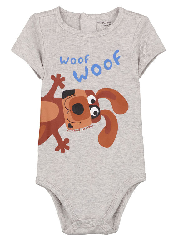 Body de mangas curtas GEGABODOG / 19WH1465BDLJ920
