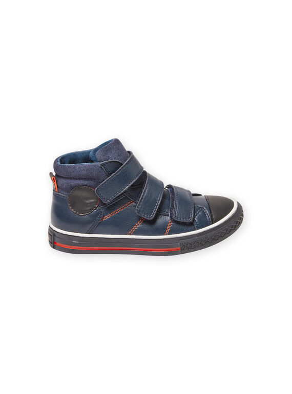 Sapatilhas azul-marinho menino MOBASTRIVNAVY / 21XK3653D3F070