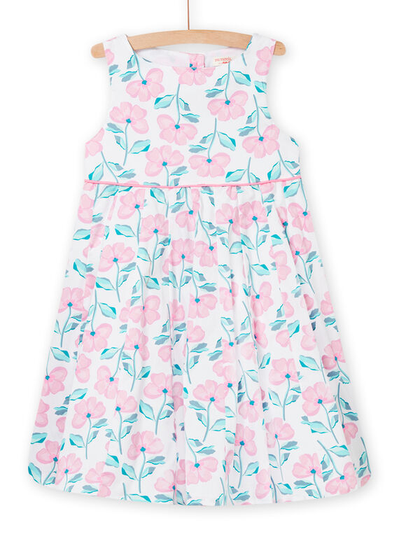 Vestido branco menina NAVOROB2 / 22S90131ROB000