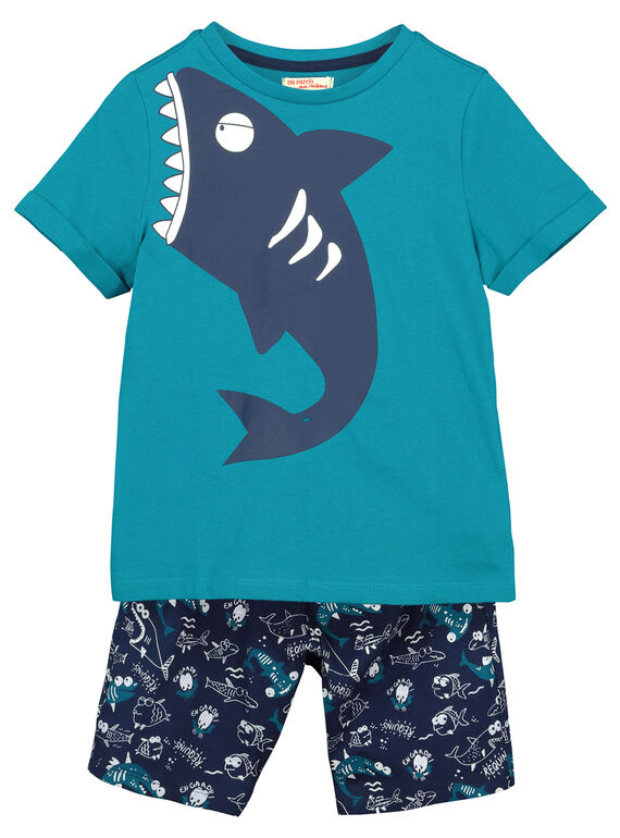 Conjunto t-shirt e calções menino FOPLAENS3 / 19S902P3ENS210