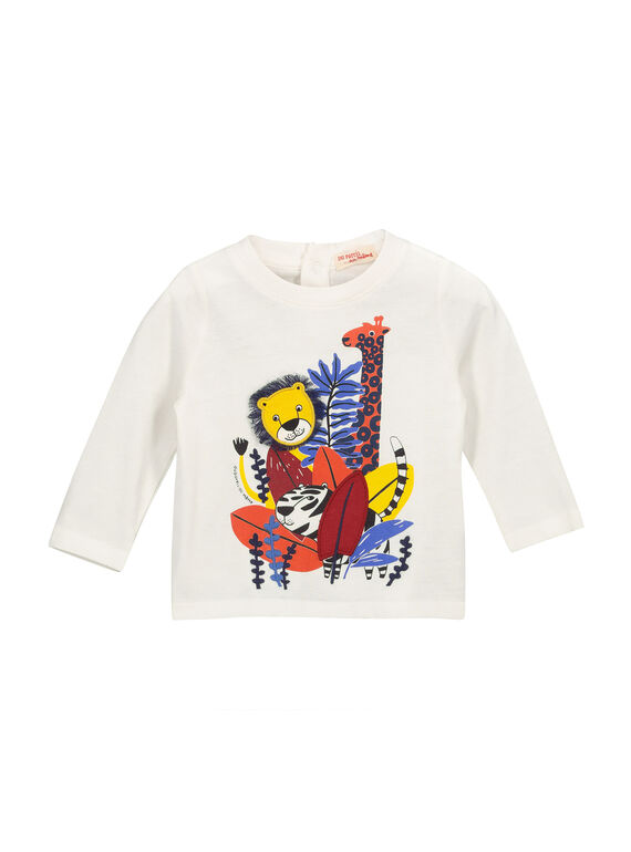T-shirt de mangas compridas bebé menino FUBATEE1 / 19SG1061TML001