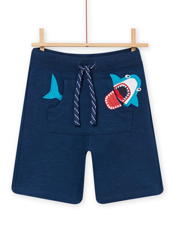 Bermudas azul-mesclado menino NOFICBER4 / 22S902U1BERC223