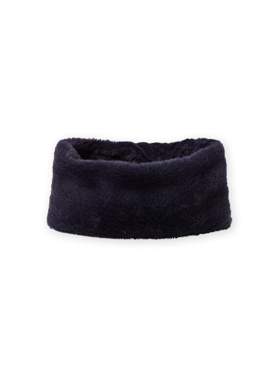 Snood azul noite de pelo sintético menina MYAMIXSNOO1 / 21WI0151SNOC205
