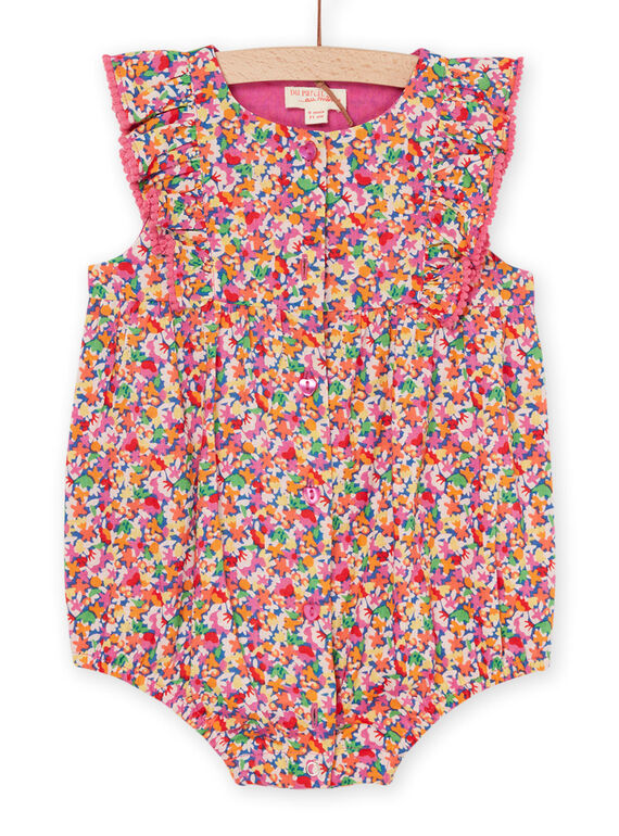 Babygro multicor com estampado florido RIPOPBAR / 23SG09X1BARC204