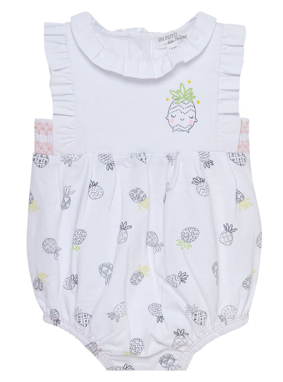 Babygro Branco JOU2BAR / 20SF03M1BAR000