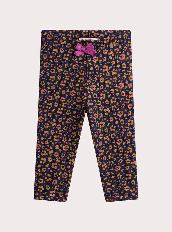 Leggings azul meia-noite VYIKOLEG / 24WI0931CALC205