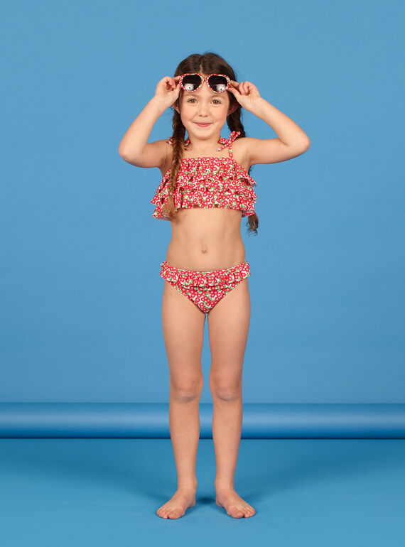 Biquíni rosa menina LYABIK1 / 21SI01DIMAI309