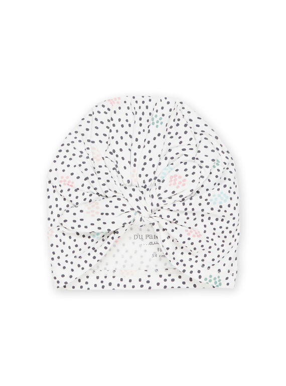 Gorro com estampado às bolas POU1BAN / 22WF4081CHA001