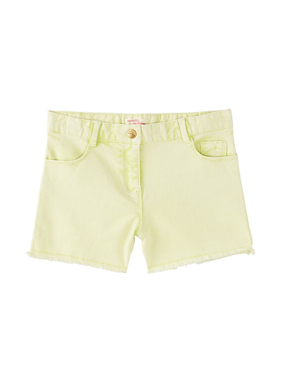 Calções Amarelo JAQUASHORT / 20S901R1SHO103
