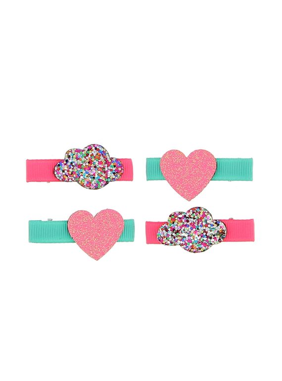 Set of girl's hair clips CYAMACLIC2 / 18SI01U2BRT099