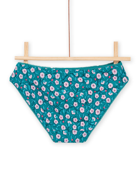 Pack de 5 cuecas com estampado florido PEFALOTSEM2 / 22WH1142D5LB107