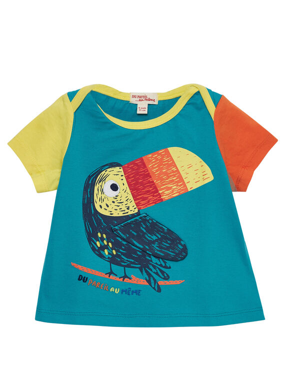 T-shirt Mangas Curtas Azul JUMARTI2 / 20SG10P1TMCC242