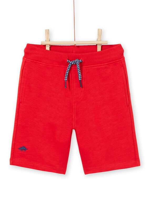 Bermudas vermelhas criança menino LOJOBER2 / 21S902F1BER050