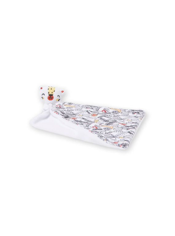 Peluche branco e vermelho estampado selva e face lisa LOU1DOU4 / 21SF42H2JOU000