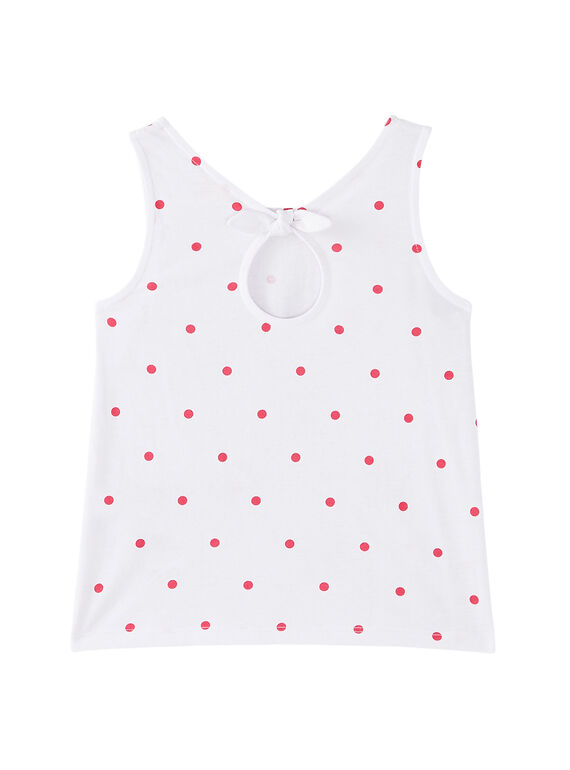 Camisola de alças Branco JAQUADEB2 / 20S901R1DEB000