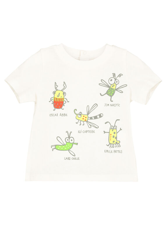 T-shirt estampado bebé menino FUYETI2 / 19SG10M2TMC001