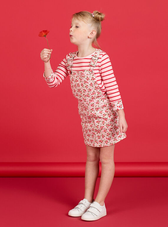 Vestido jardineira estampado florido LAROUROB2 / 21S901K2ROBD326