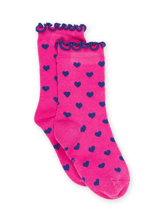 Meias com estampado de corações RYAJOSCHO3C / 23SI0178SOQD318