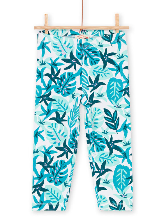 Leggings azuis criança menina LYAVERLEG / 21SI01Q1CAL001