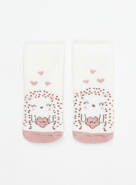 Meias esbranquiçado e rosa SOU1CHO2 / 23WF4011SOQA001