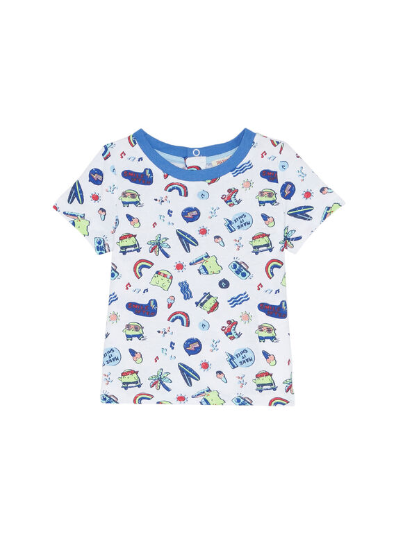 T-shirt Mangas Curtas Branco JUQUATI3 / 20SG10R3TMC000