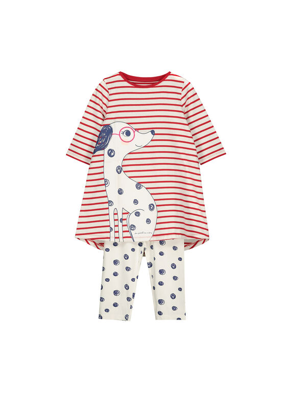 Camisa de noite em algodão menina FEFACHURAY / 19SH1144CHN099