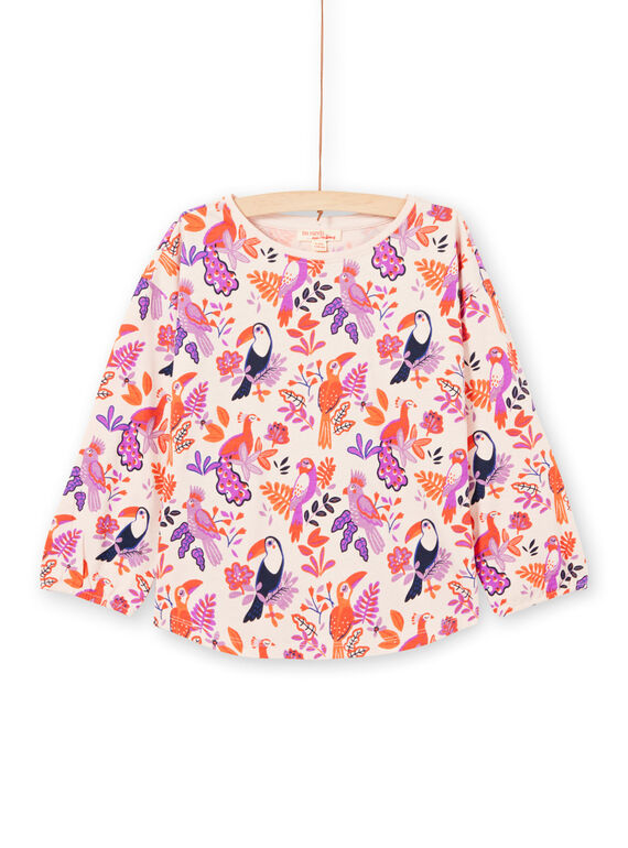 T-shirt de mangas compridas com padrão pássaro colorido menina MAPATEE / 21W901H1TMLD319