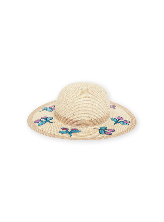 Chapéu de palha menina NYAHAT1 / 22SI01C4CHA009