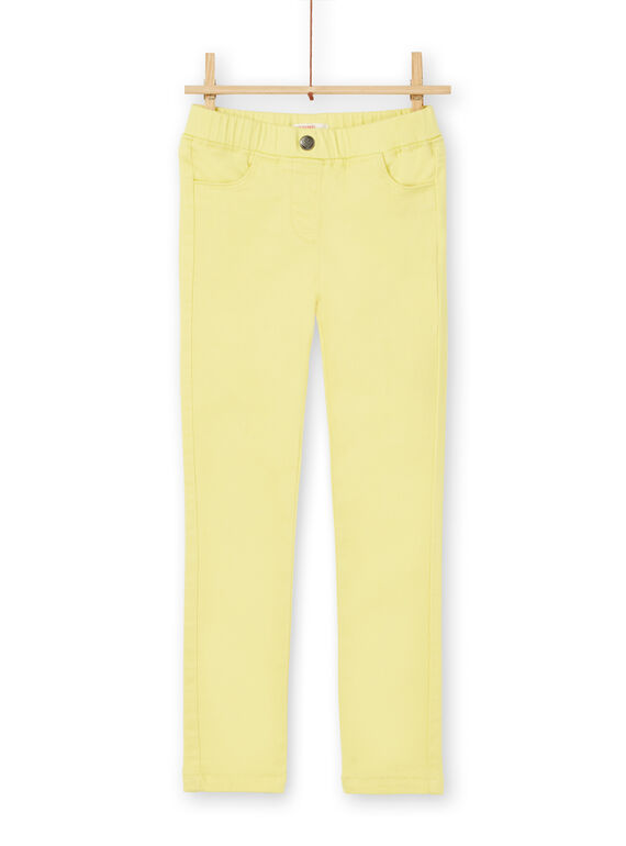 Jeggings amarelas em garment dyed LAJOJEG4 / 21S90141D2B116