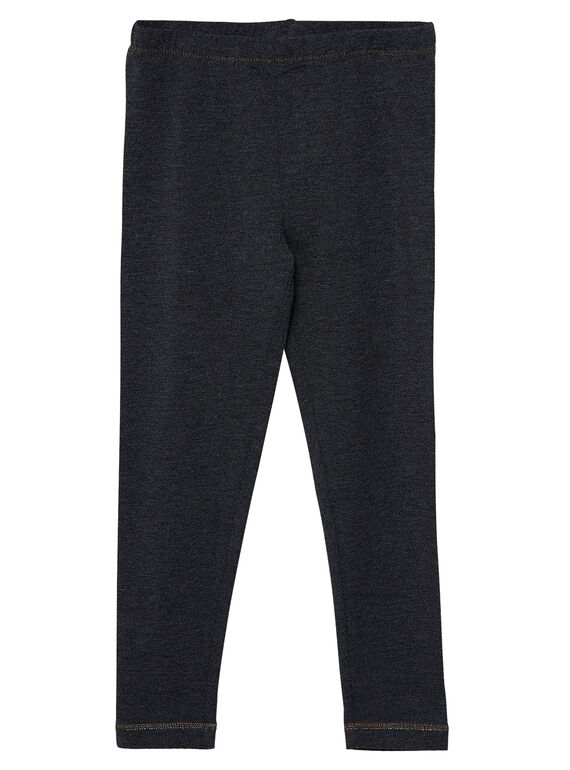 Leggings menina cinzento escuro JYAESLEG3 / 20SI0161D26944