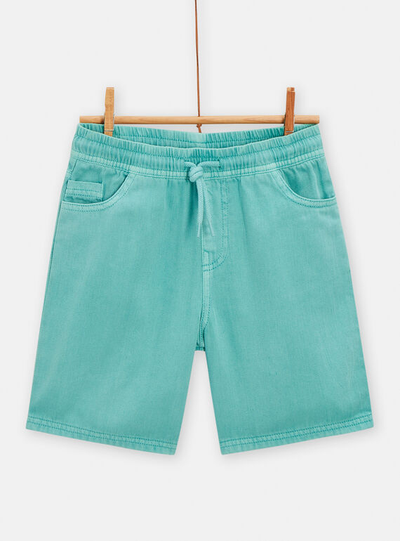 Bermudas turquesa para menino TORYBER3 / 24S902U2BER202