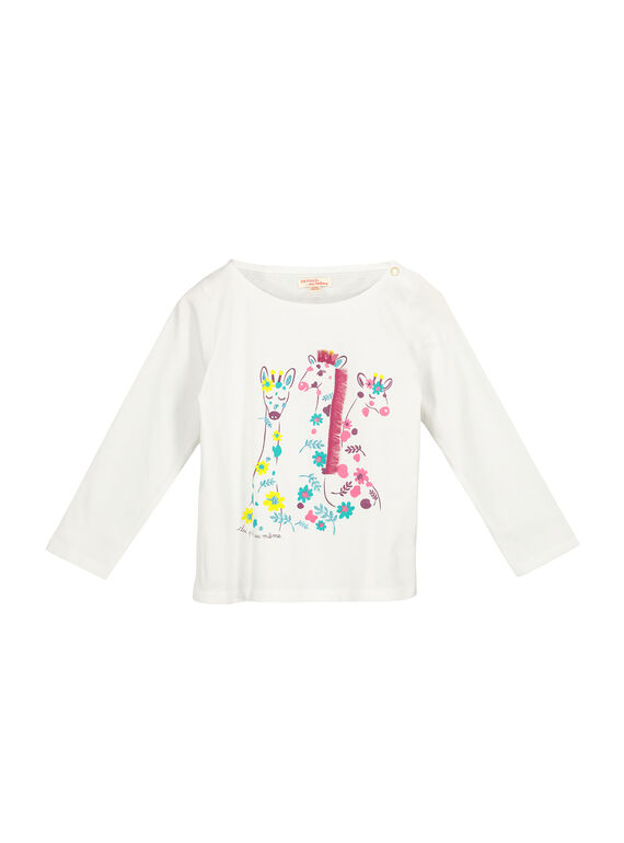 T-shirt mangas compridas menina FACATEE1 / 19S901D1TML000