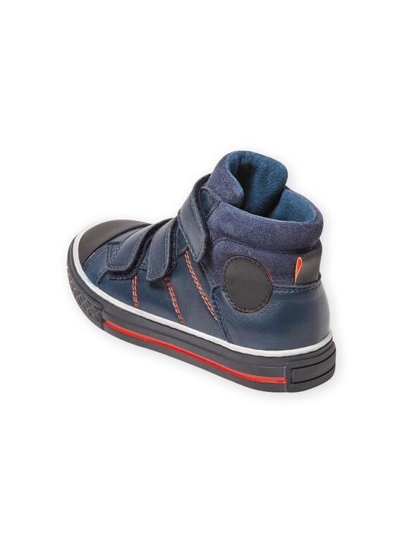 Sapatilhas azul-marinho menino MOBASTRIVNAVY / 21XK3653D3F070