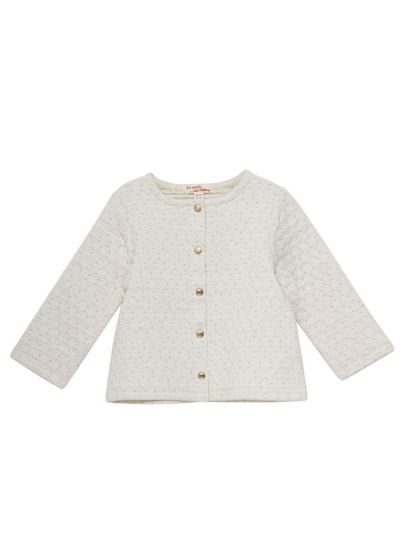 Cardigan rosa bebé menina JIJOCAR1 / 20SG0951CAR006