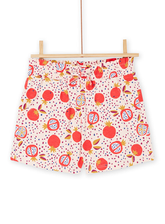 Calções flexíveis rosa-maquilhagem com estampado de fruto RAJERSHORT1 / 23S901Z3SHOD327