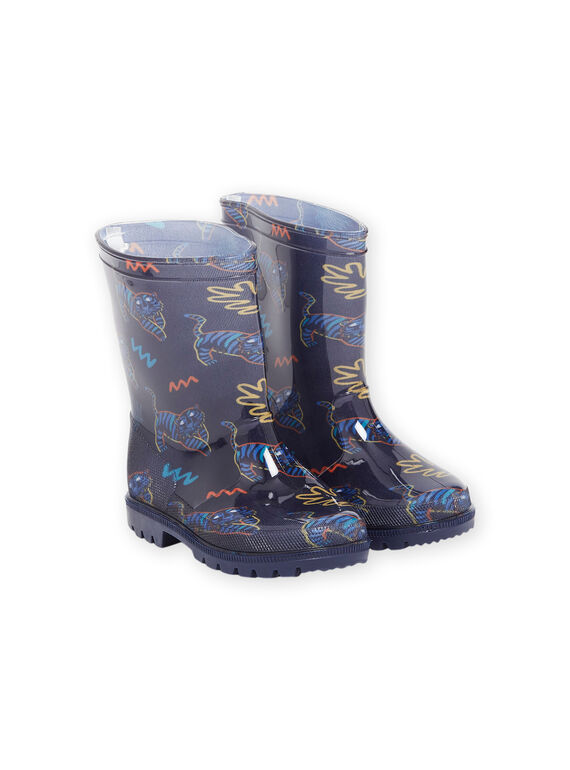 Galochas com estampado de tigre POPLUITIGROU / 22XK3613D0C070