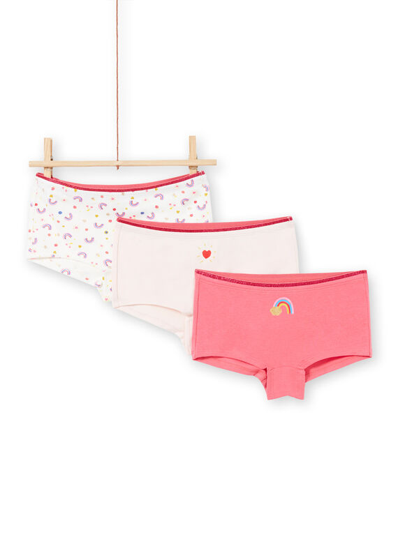 Conjunto de 3 shorties a condizer menina MEFAHOTARC / 21WH11B1SHY001