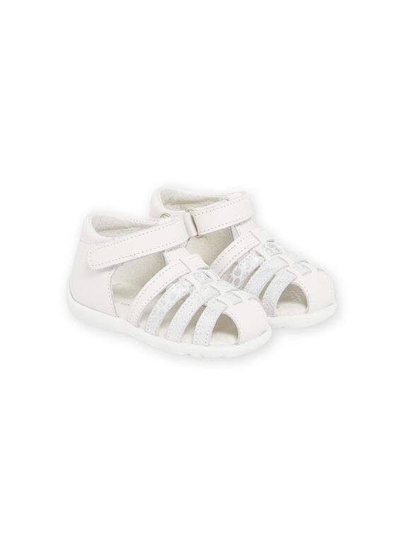 Sandálias brancas bebé menina NISANDBIANCA / 22KK3746D0E000