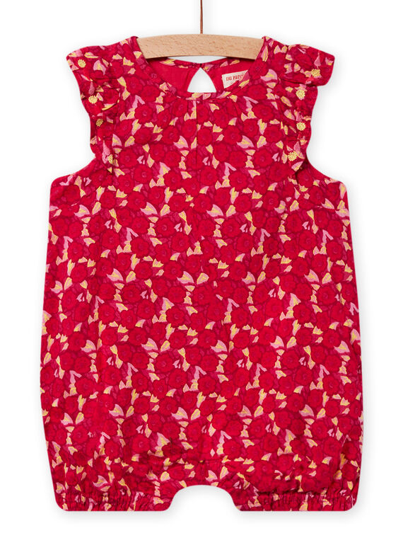 Babygro ameixa bebé menina NIFLABAR / 22SG09R1BAR709