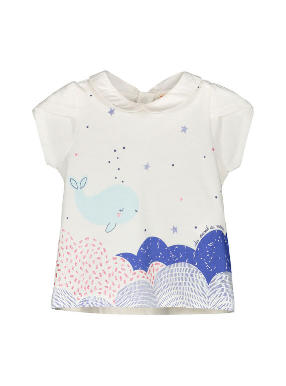 T-shirt mangas curtas bebé menina FINEBRA / 19SG09B1BRA000