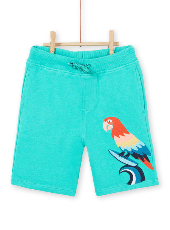 Bermudas turquesa criança menino LOBONBER2 / 21S902W3BER600