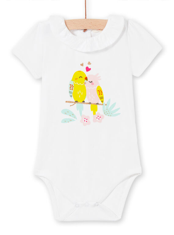 Body branco bebé menina LIBALBOD / 21SG09O1BOD000