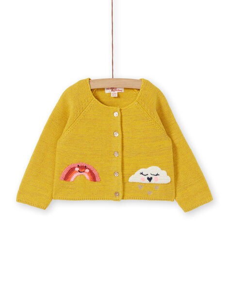 Cardigan Jaune Gilet Pull Sweat Bebe Dpam