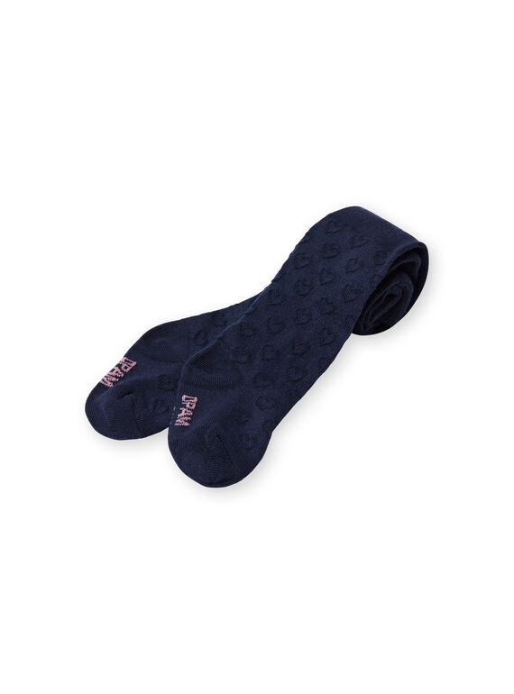 Collants azul-marinho bebé menina LYIESCOL9 / 21SI0962COL070