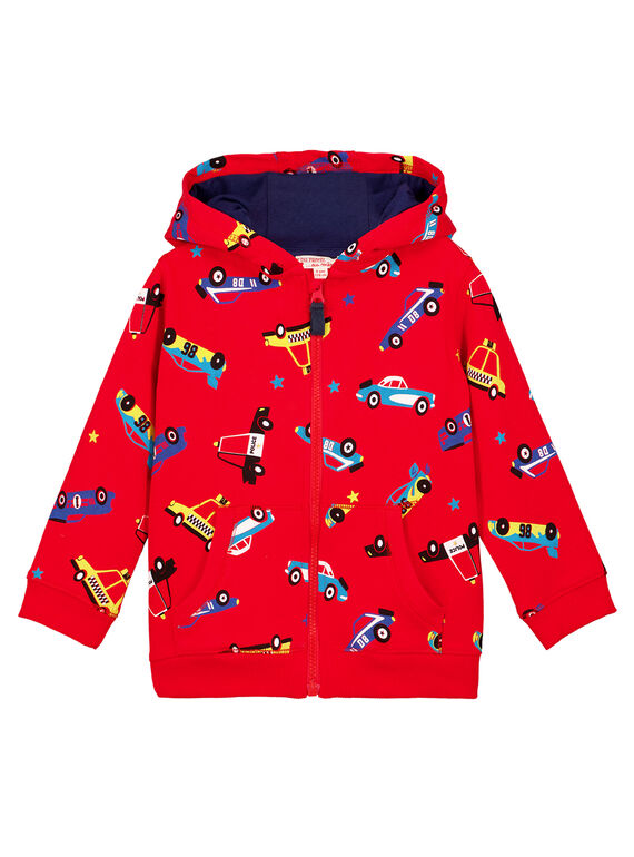 Casaco Moletão Estampado Vermelho GOSANGIL2 / 19W902C1GIL505